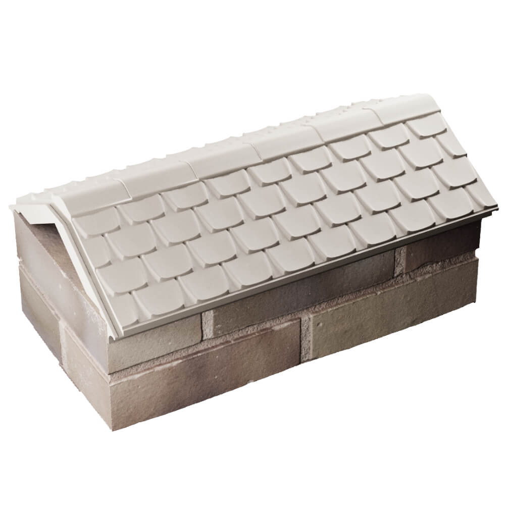 Парапет Zking Эльбрус Бежевый с посадкой на 1 кирпич (255мм) в Сызрани фото