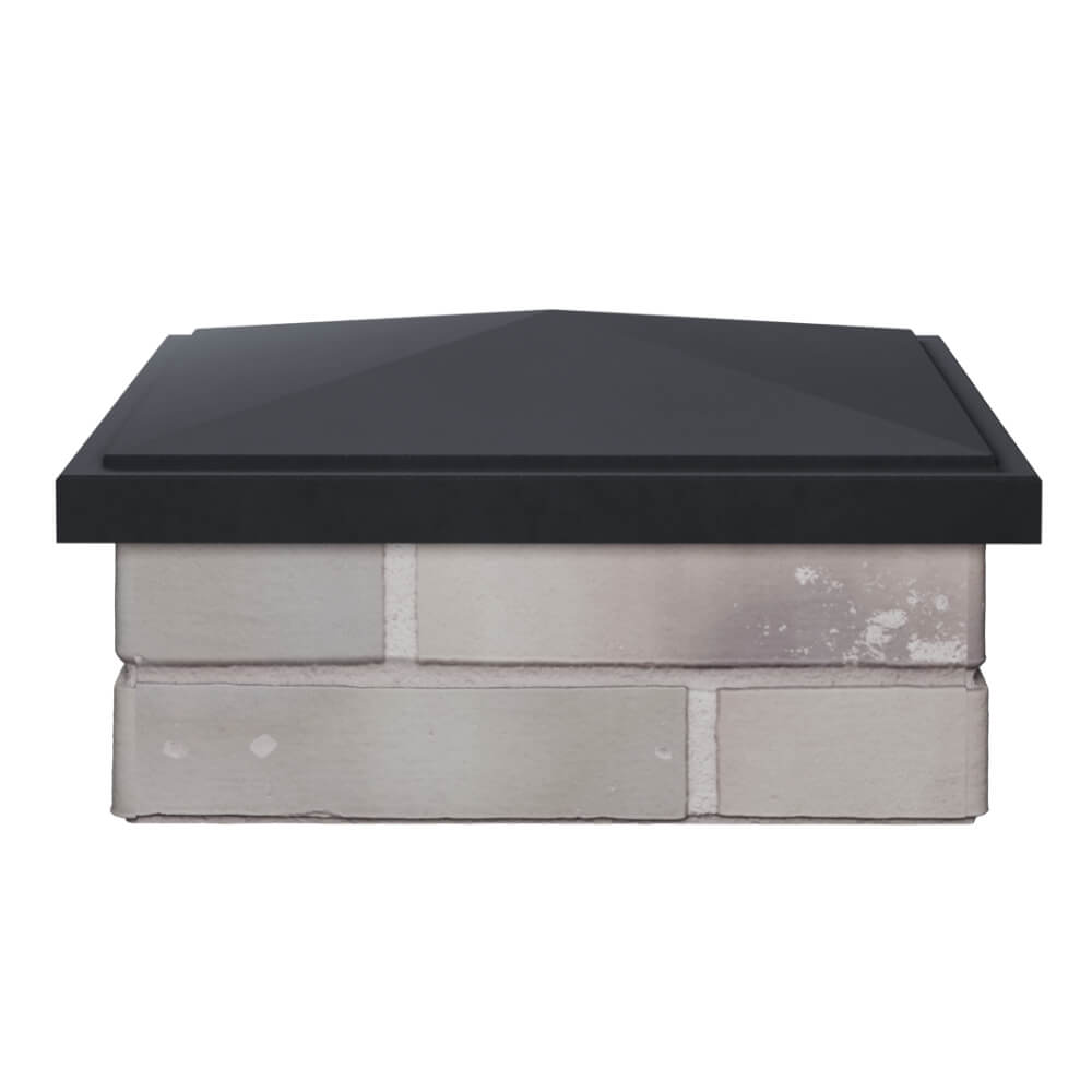 Колпак Zking БонаМоно Серый на столб 1.5х1.5 кирпича (385х385, 400х400мм) Сызрань фото