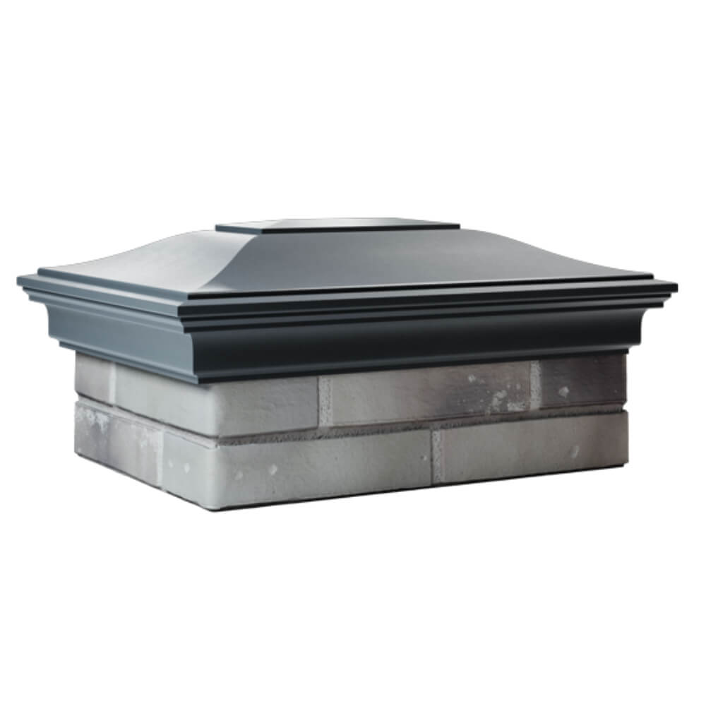 Колпак Zking Монблан Серый на столб 2х1.5 кирпича (515х385мм) в Сызрани фото