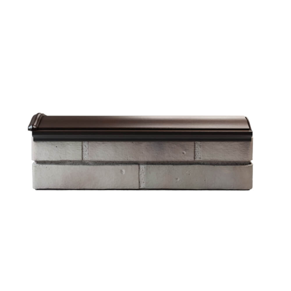 Парапет Zking Монблан Коричневый посадка на 0.5 кирпича (130мм) в Сызрани фото