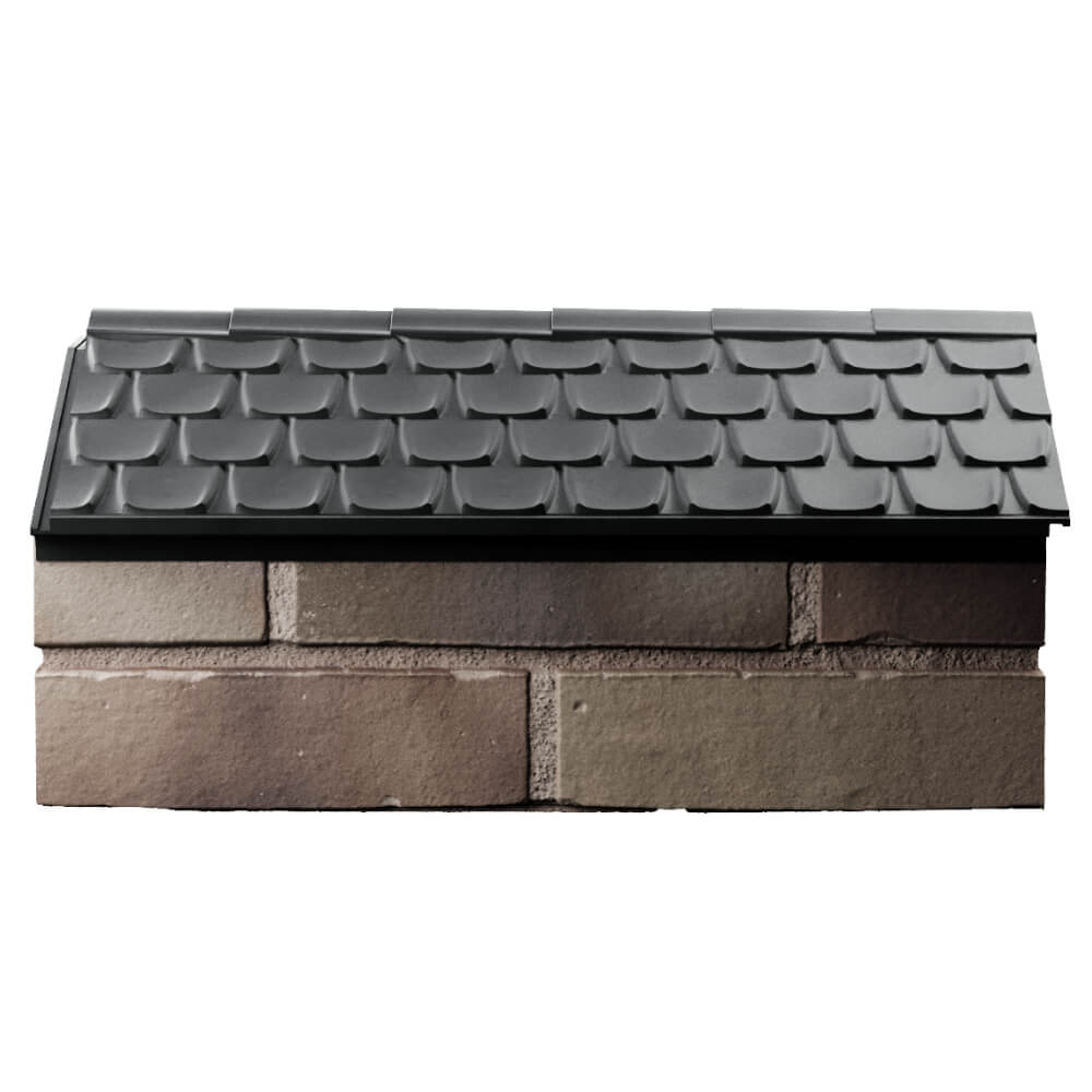 Парапет Zking Эльбрус Серый с посадкой на 1 кирпич (255мм) в Сызрани фото