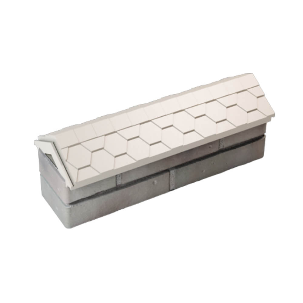 Парапет Zking Эверест Бежевый с посадкой на 0.5 кирпича (130мм) в Сызрани фото