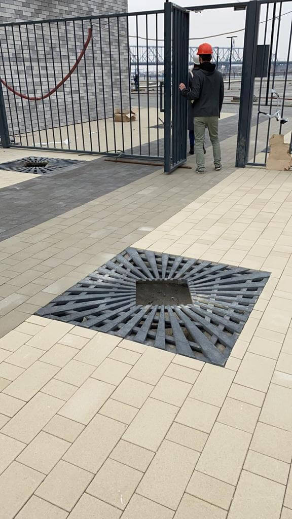 Приствольная решетка для дерева ZKING ATMOSPHERE 1.2х1.2м Черная в Сызрани фото