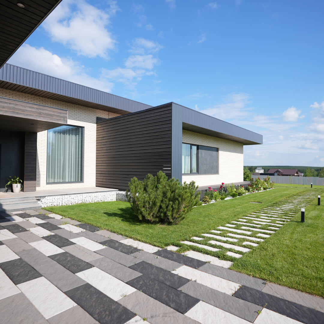 Шаговая плита STONE Черный Сланец 990х330х55мм в Сызрани фото