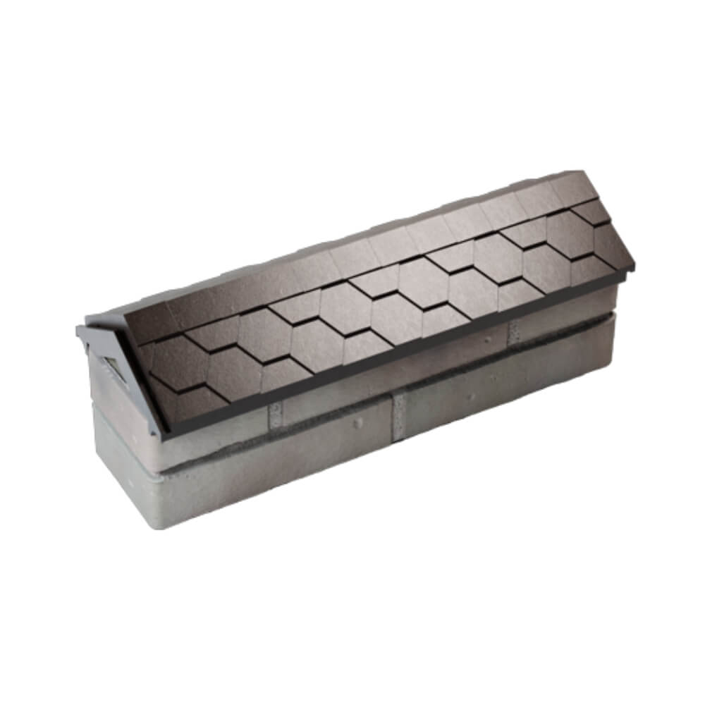 Парапет Zking Эверест Коричневый с посадкой на 0.5 кирпича (130мм) в Сызрани фото