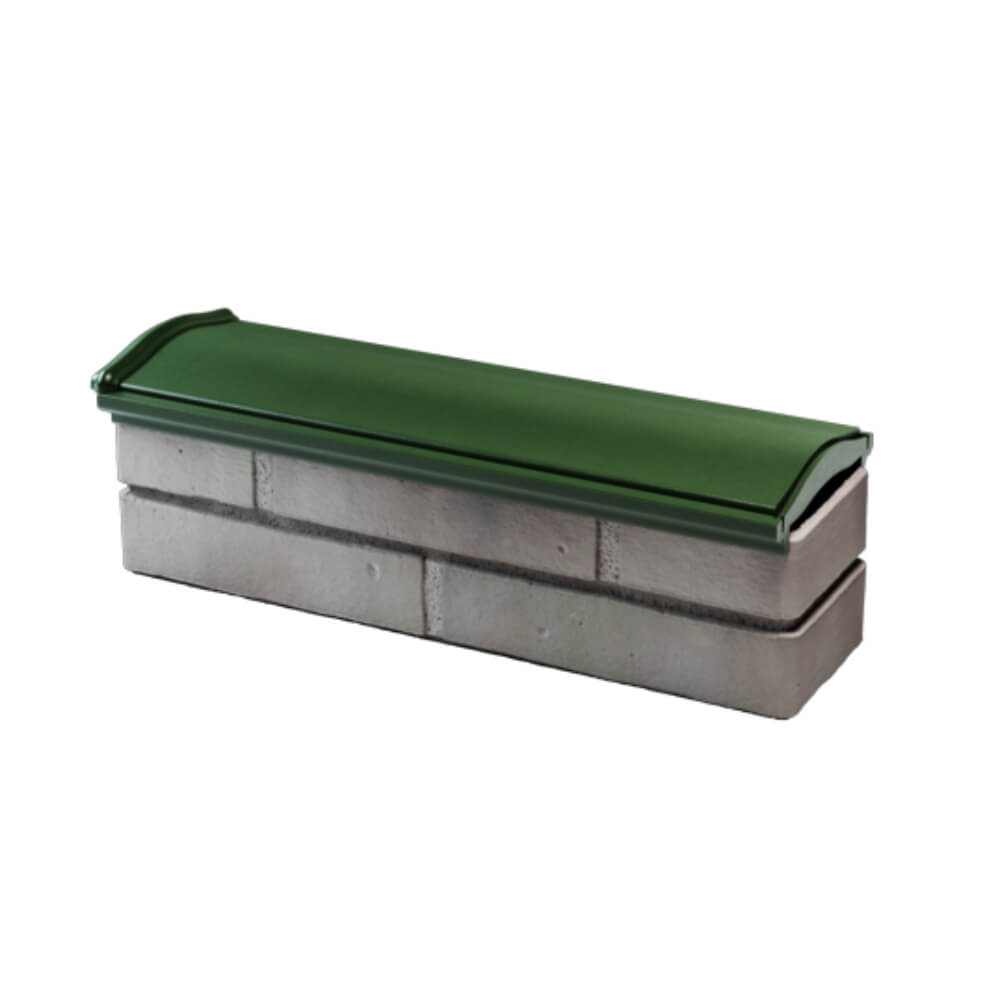 Парапет Zking Монблан Зеленый посадка на 0.5 кирпича (130мм) в Сызрани фото