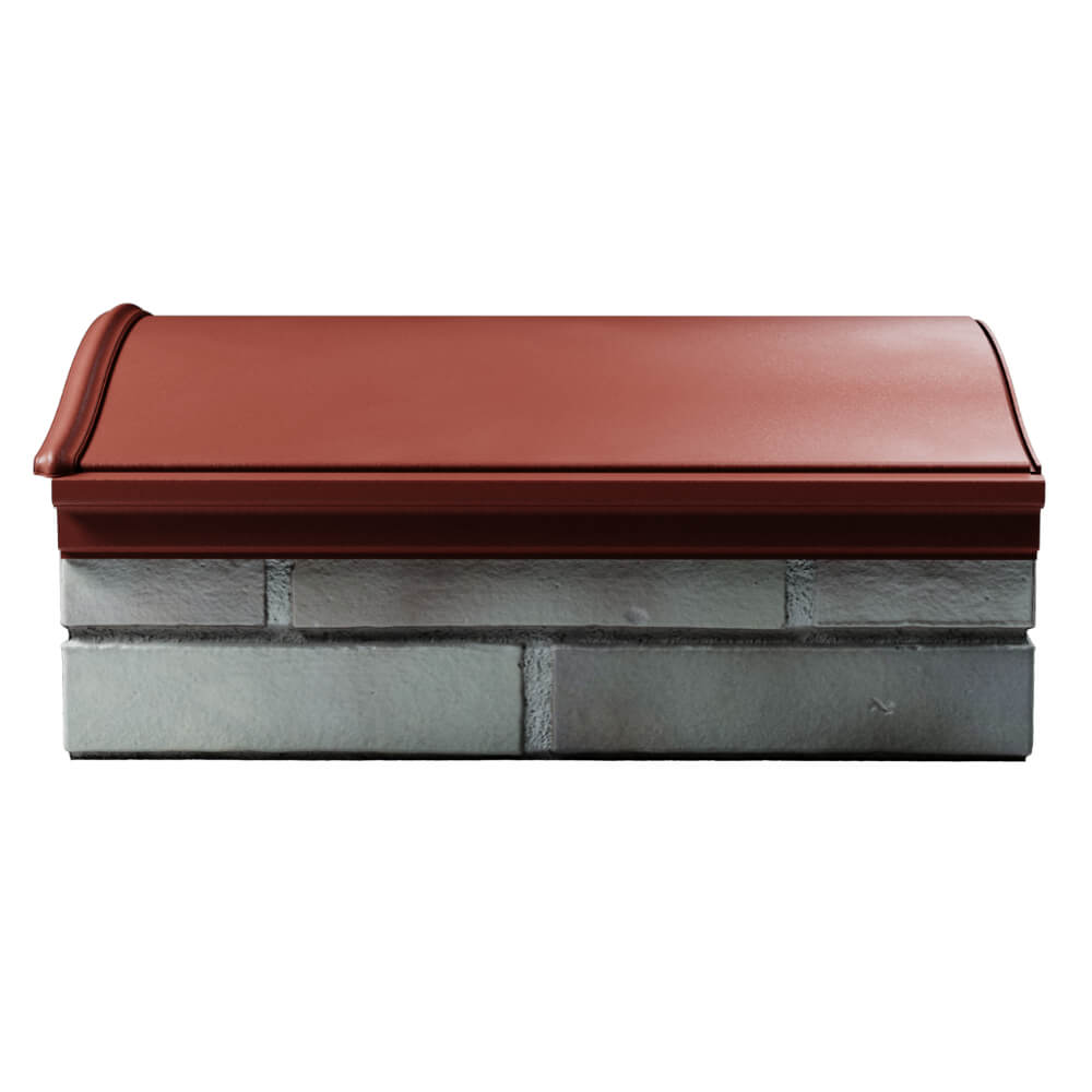 Парапет Zking Монблан Красный посадка на 1.5 кирпича (355/385мм) в Сызрани фото