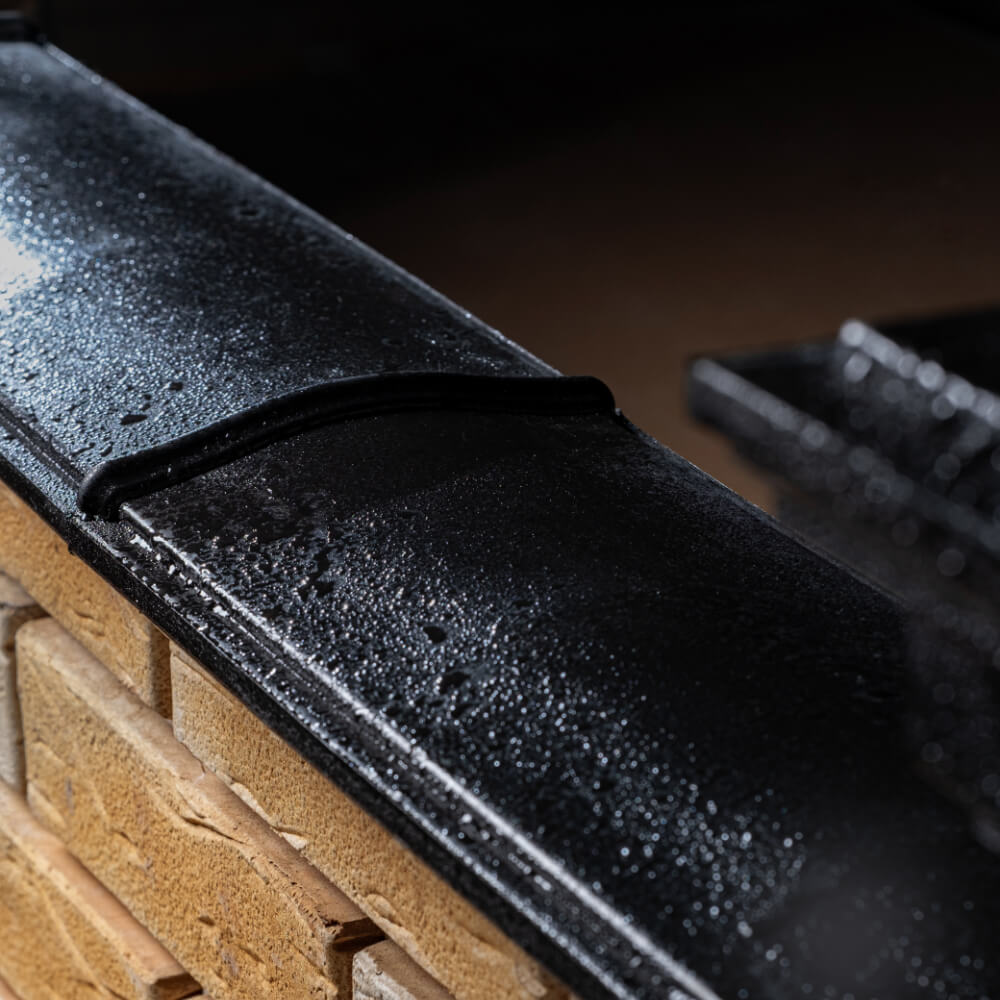 Парапет Zking Монблан Черный посадка на 0.5 кирпича (130мм) в Сызрани фото