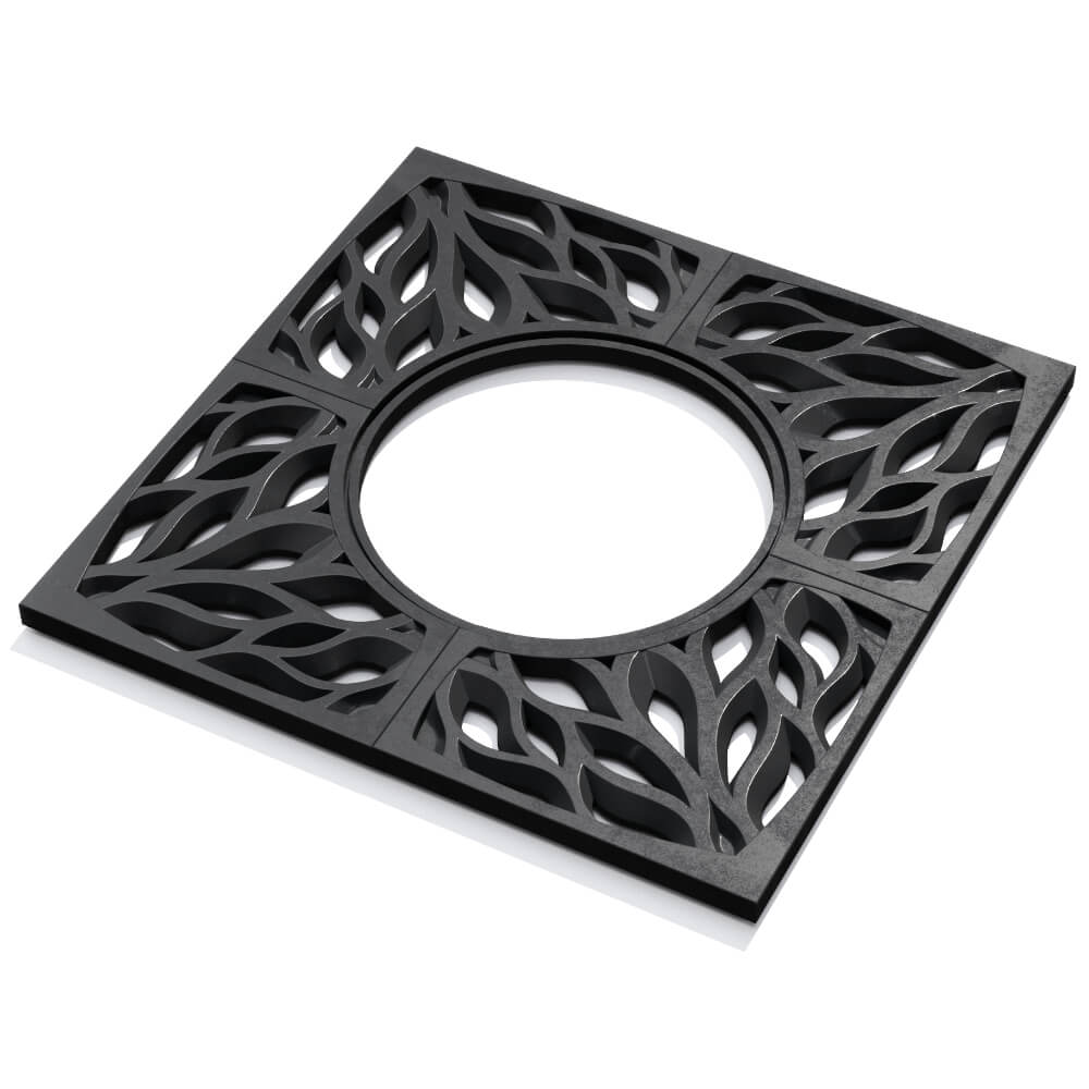 Приствольная решетка для дерева ZKING CRUST 1.2х1.2м Черная в Сызрани фото