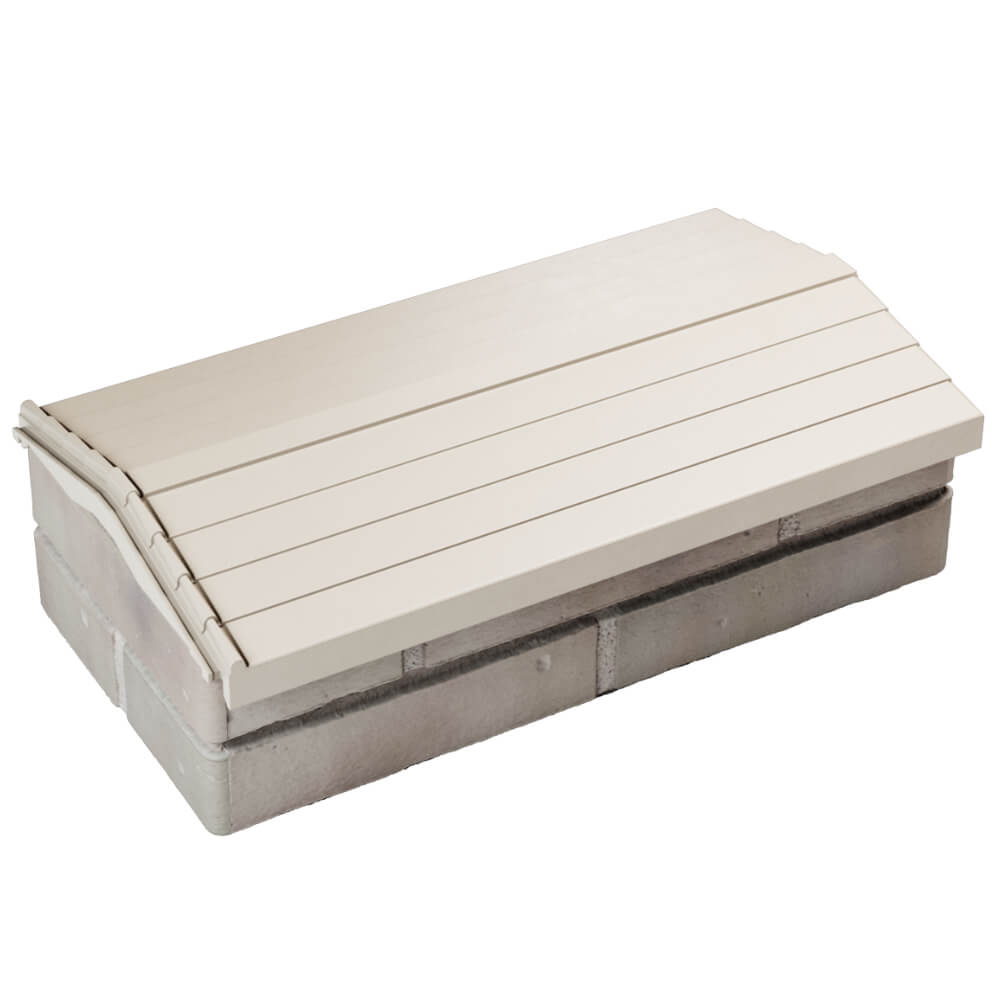 Парапет Zking Бона ХайТек Бежевый с посадкой на 1 кирпич (200/225/255мм) в Сызрани фото