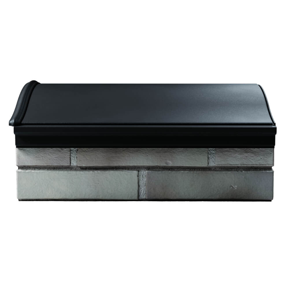 Парапет Zking Монблан Черный посадка на 1.5 кирпича (355/385мм) в Сызрани фото