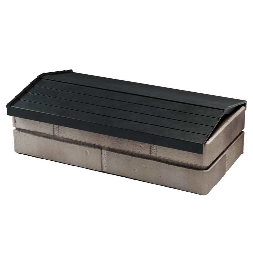 Парапет Zking Бона ХайТек Черный с посадкой на 1 кирпич (200/225/255мм) в Сызрани фото