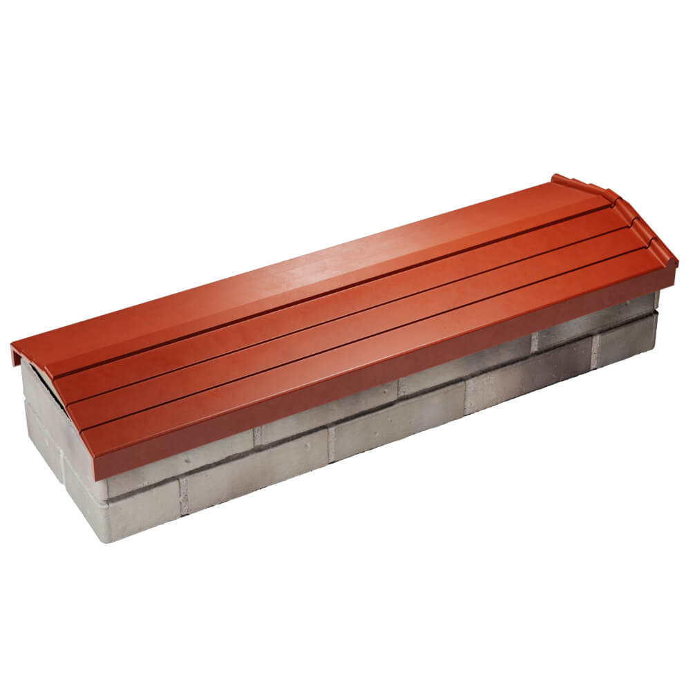 Парапет Zking Бона ХайТек Красный посадка на 0.5 кирпича (130мм) в Сызрани фото