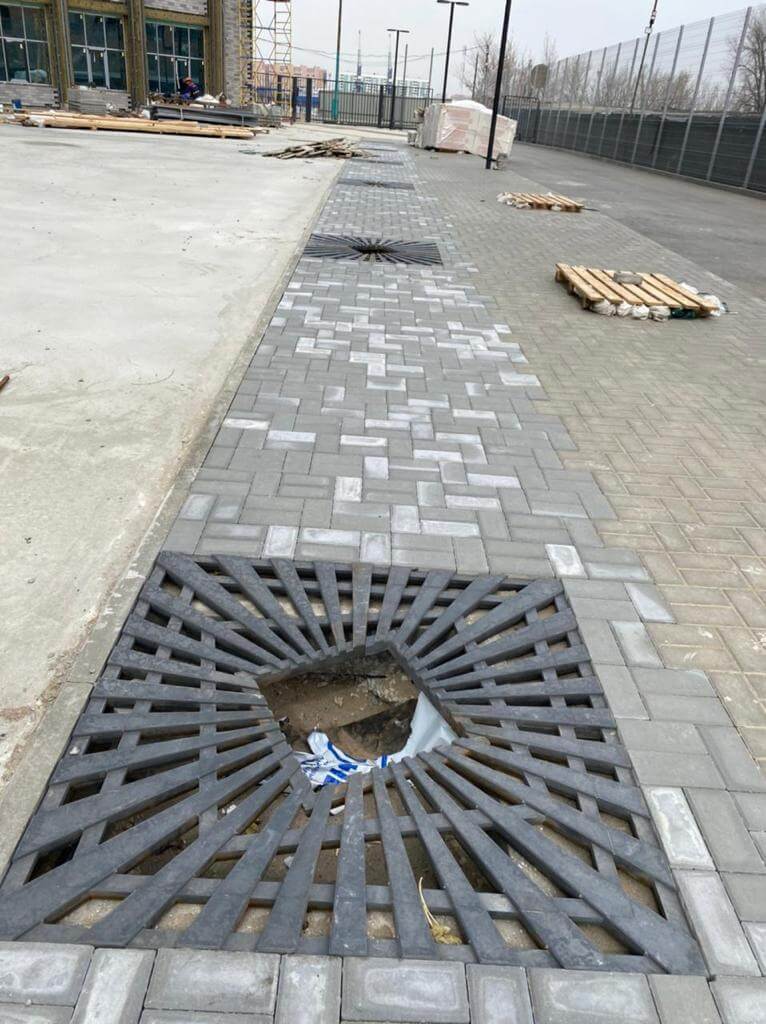 Приствольная решетка для дерева ZKING ATMOSPHERE 1.2х1.2м Черная в Сызрани фото