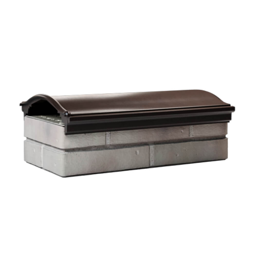 Парапет Zking Монблан Коричневый посадка на 1 кирпич (200/225/255мм) Сызрань фото