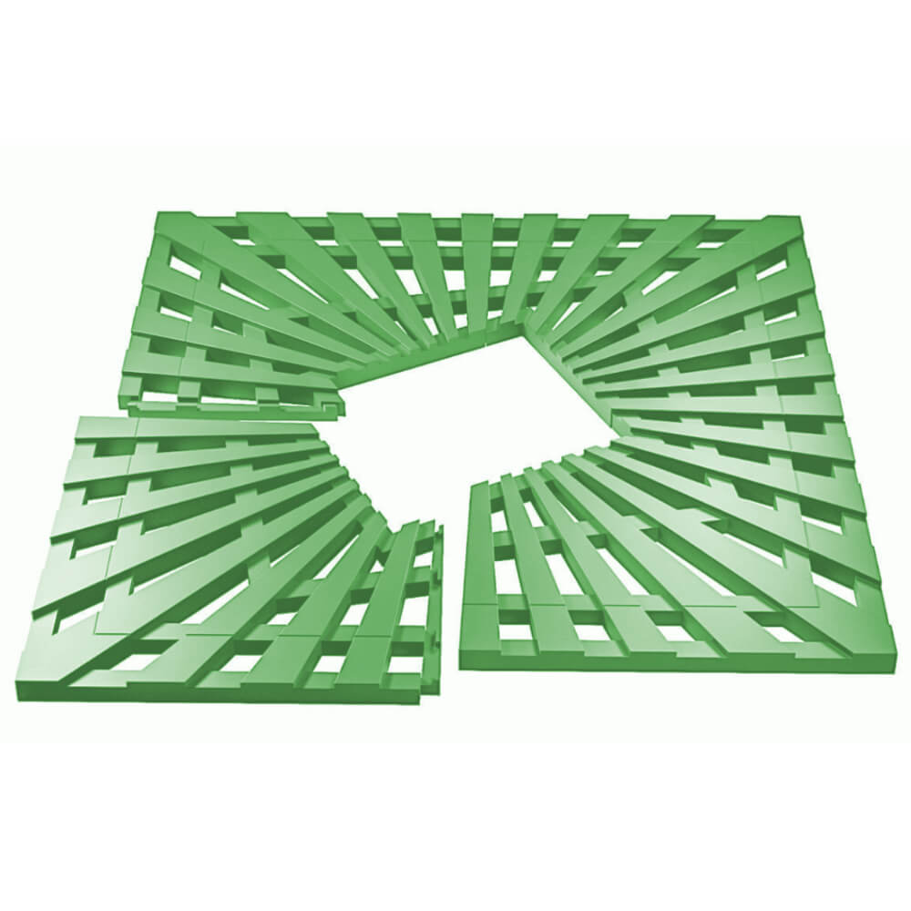 Приствольная решетка для дерева ZKING ATMOSPHERE 1.2х1.2м Зеленая в Сызрани фото