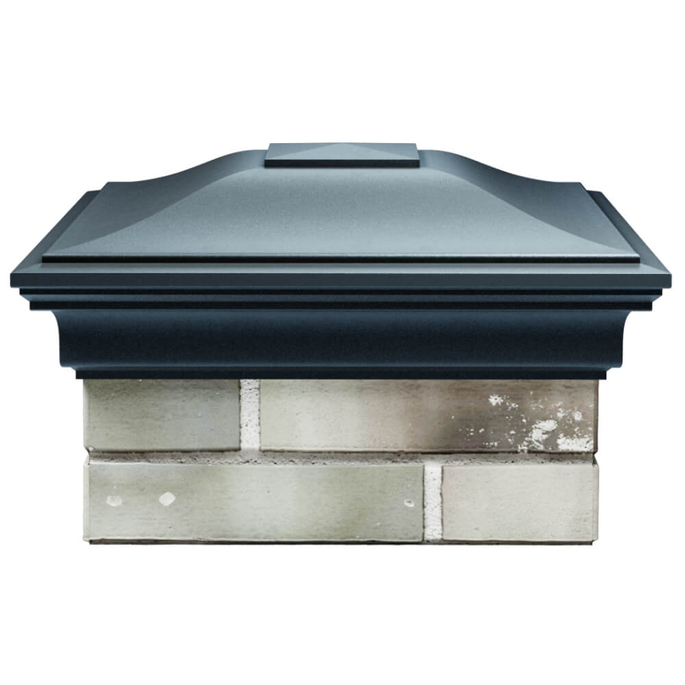 Колпак Zking Монблан Серый на столб 1.5х1.5 кирпича (385х385мм) Сызрань фото