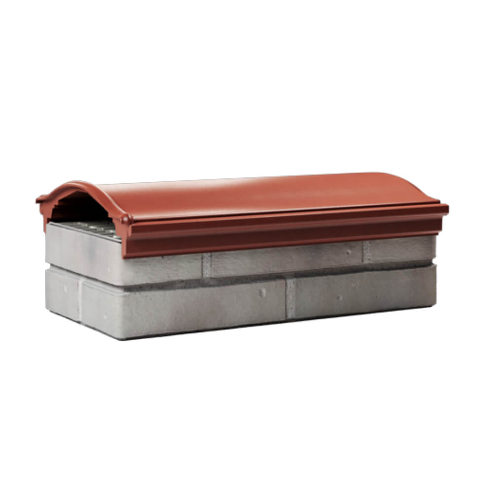 Парапет Zking Монблан Красный посадка на 1 кирпич (200/225/255мм) Сызрань фото