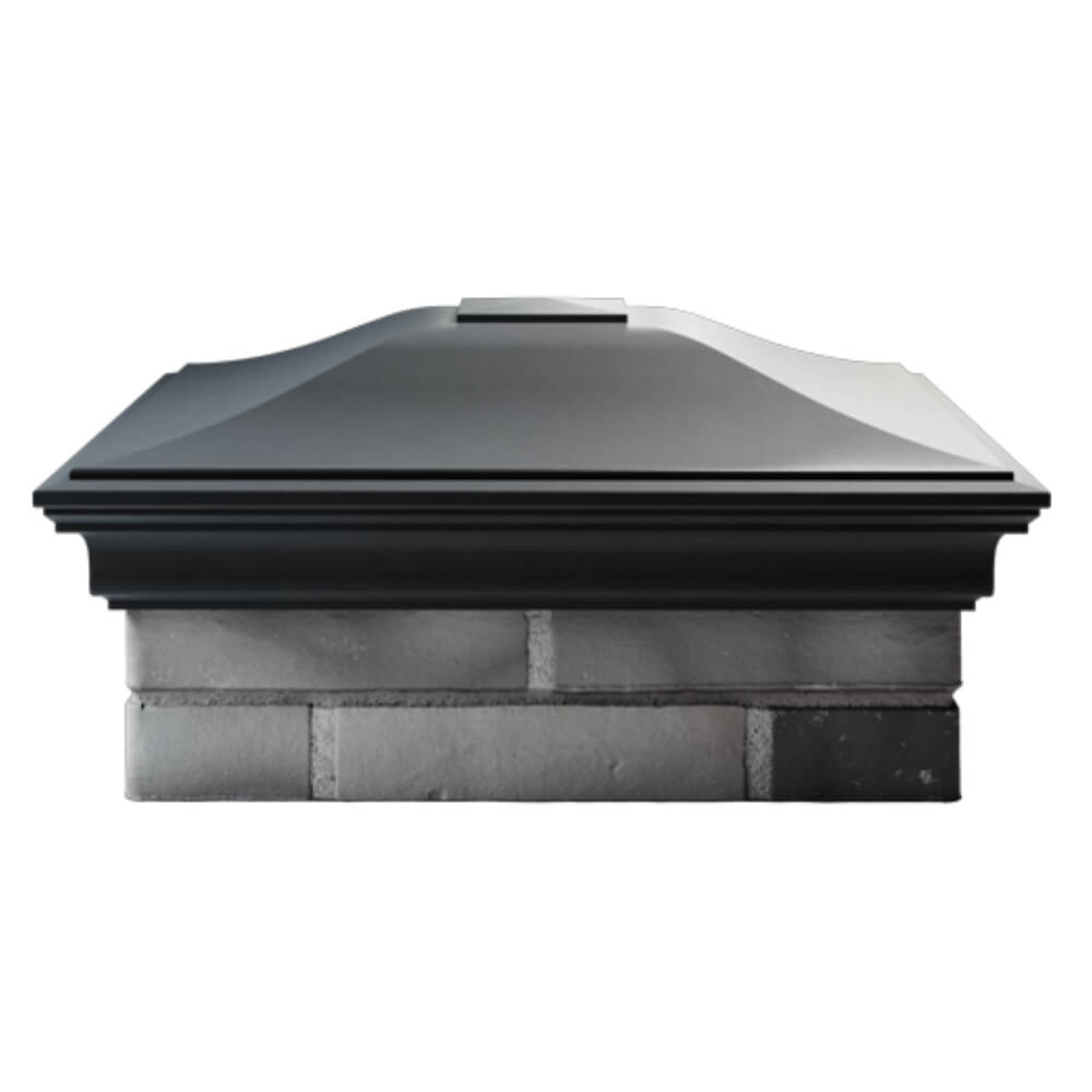 Колпак Zking Монблан Серый на столб 2х2 кирпича (515х515мм) в Сызрани фото