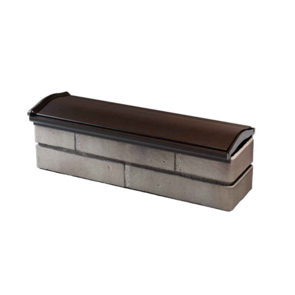 Парапет Zking Монблан Коричневый посадка на 0.5 кирпича (130мм) в Сызрани фото