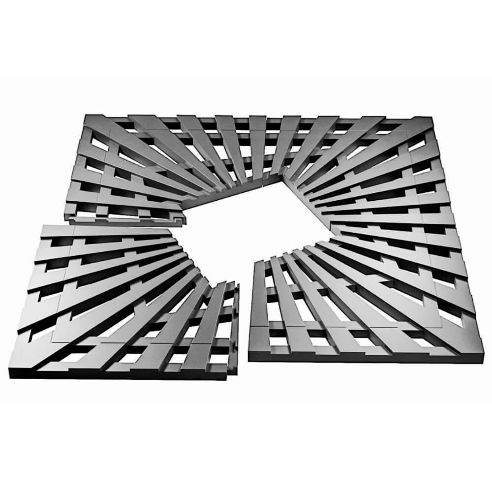 Приствольная решетка для дерева ZKING ATMOSPHERE 1.2х1.2м Серая в Сызрани фото