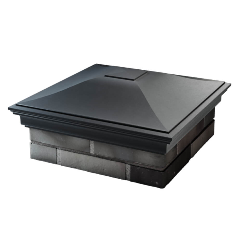 Колпак Zking Монблан Серый на столб 2х2 кирпича (515х515мм) в Сызрани фото