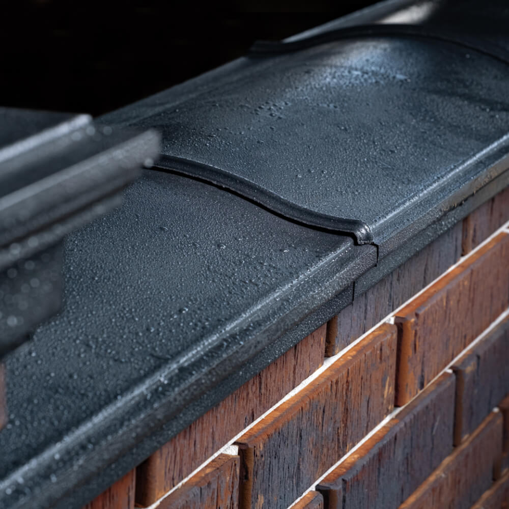 Парапет Zking Монблан Черный посадка на 0.5 кирпича (130мм) в Сызрани фото