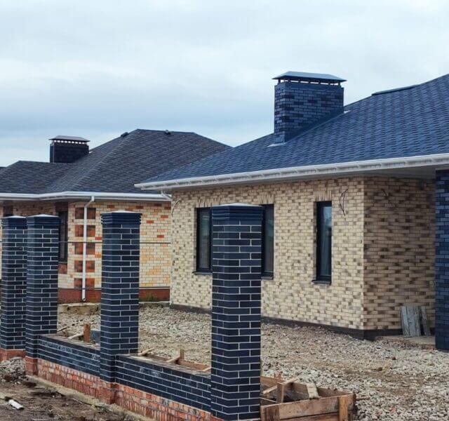 Колпак Zking Бона ХайТек Серый на столб 1.5х1.5 кирпича (385х385мм) в Сызрани фото