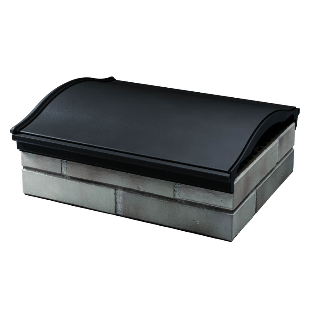 Парапет Zking Монблан Черный посадка на 1.5 кирпича (355/385мм) в Сызрани фото