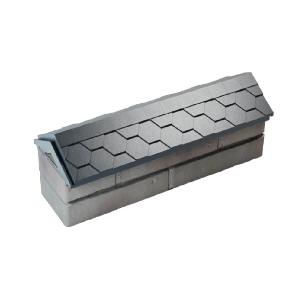 Парапет Zking Эверест Серый с посадкой на 0.5 кирпича (130мм) в Сызрани фото