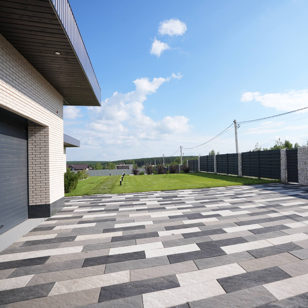 Шаговая плита STONE Черный Сланец 990х330х55мм в Сызрани фото